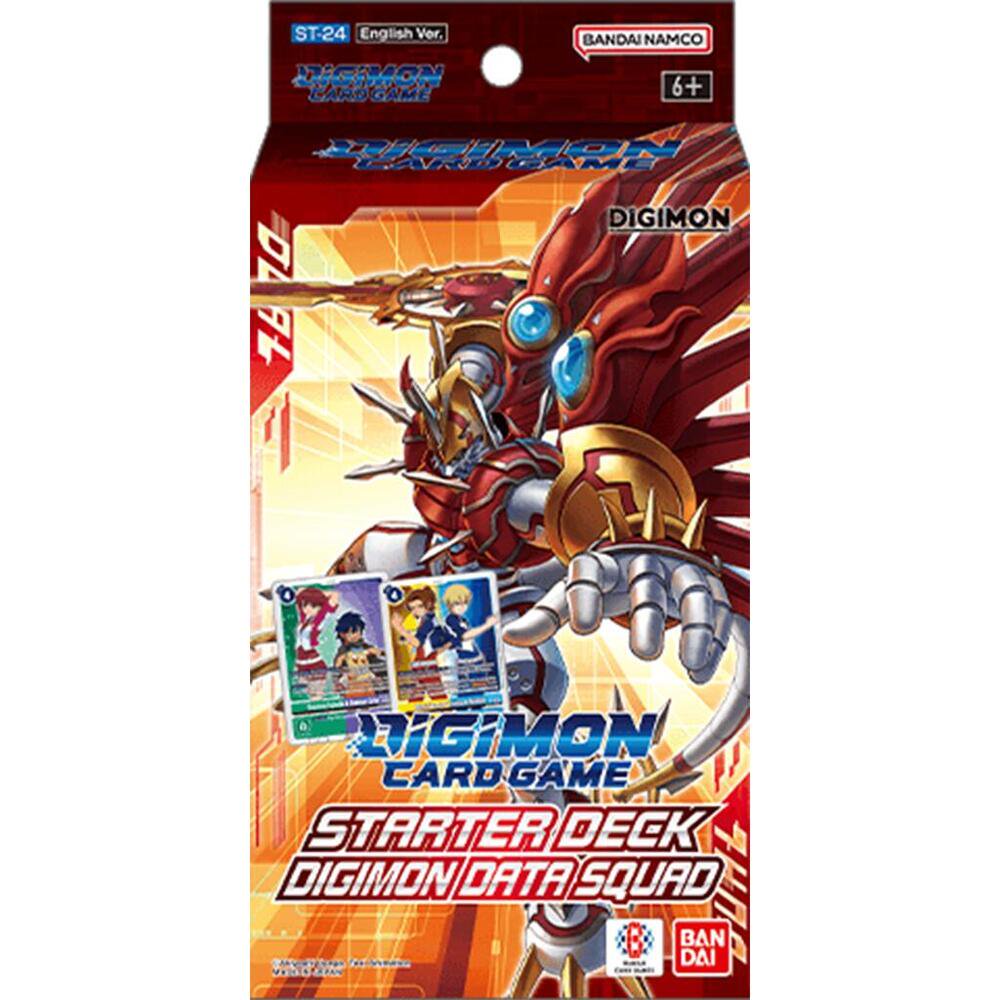 Digimon Card Game ST-24 Data Squad English Starter Deck Trading Card Game Set