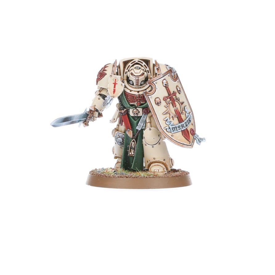 Warhammer 40,000 Dark Angels Deathwing Knights – Elite Dark Angels Terminator Squad Miniatures with Storm Shields, Power Swords & Heavy Maces | Warhammer 40k Citadel Model Kit