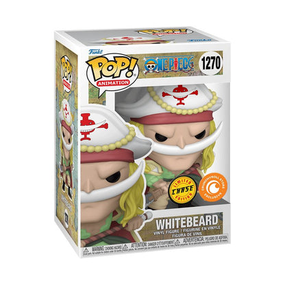 Whitebeard Funko Pop! Animation One Piece - Approx. 4.6" Collectible Exclusive Chase Limited Edition Vinyl Figure #1270 with Window Display Box