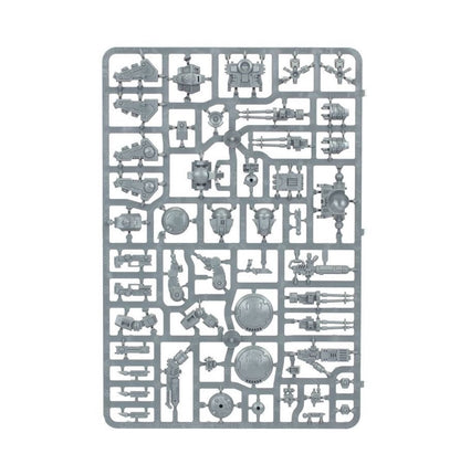 Warhammer 40K T'au Empire XV8 Crisis Battlesuit Team Miniatures Kit with Tactical Drones, Customizable Weapon Loadouts & Posable Models