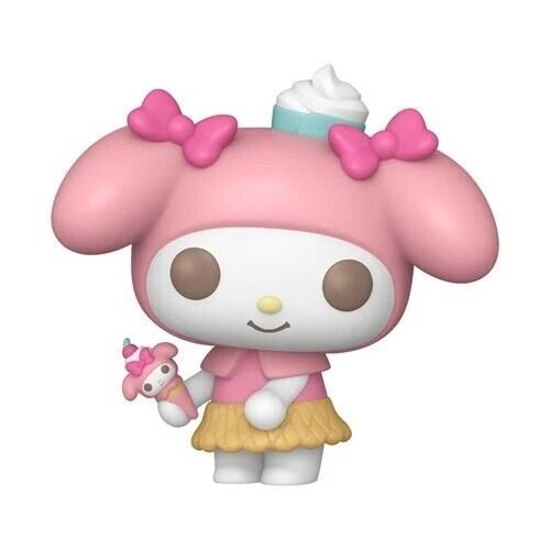 Funko Pop! Hello Kitty and Friend Wave 7 - Set of 5 (My Melody (Ice Cream) #103, Tuxedosam (Ice Cream) #102, Kuromi (Ice Cream) #101, Cinnamoroll (Ice Cream) #100, and Hello Kitty (Ice Cream) #99) Collectible Vinyl Figures