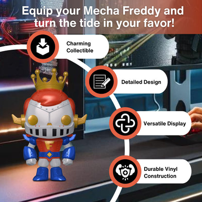 Mecha Freddy Funko Pop! Games Funko Fusion - Exclusive In-Game-Item Code - Approx. 4.9" Funko Collectible Vinyl Figure #1004 with Window Display Box