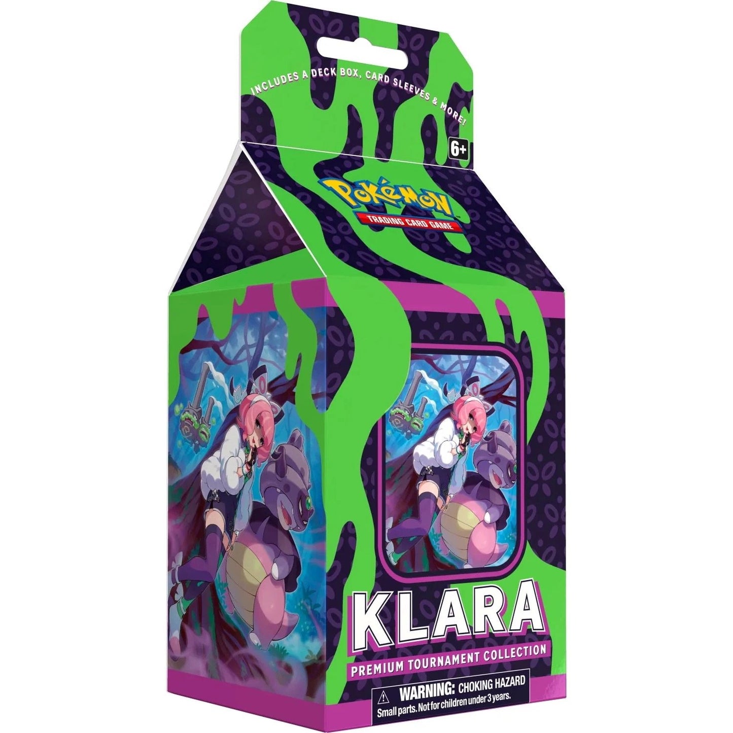 Pokemon TCG Klara Premium Tournament Collection Box Trading Card Game Accessories Set
