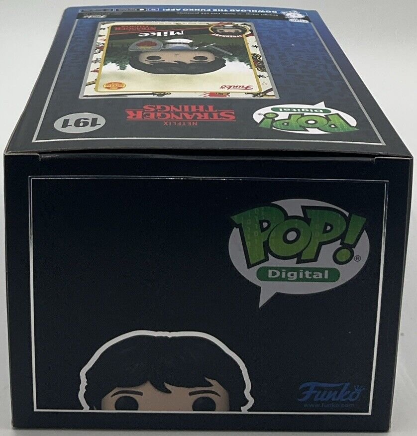 Funko Pop! Digital #191 Stranger Things Mike LE Legendary 3000