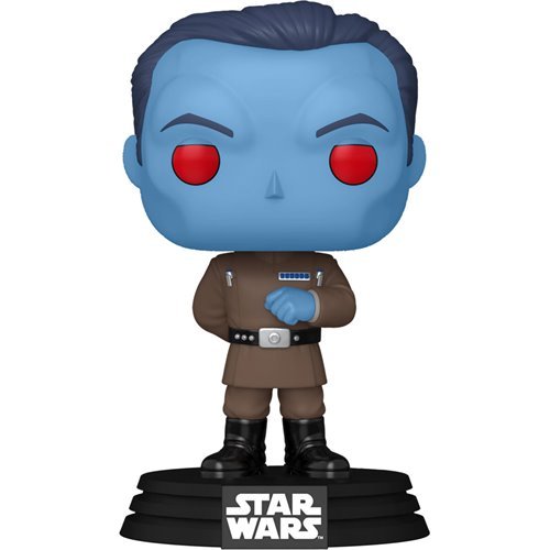 Admiral Thrawn #791 Funko Pop! Star Wars: Tales of the Empire - Approx. 4 1/2" Collectible Vinyl Figure Bundled with Display Box Protector Case