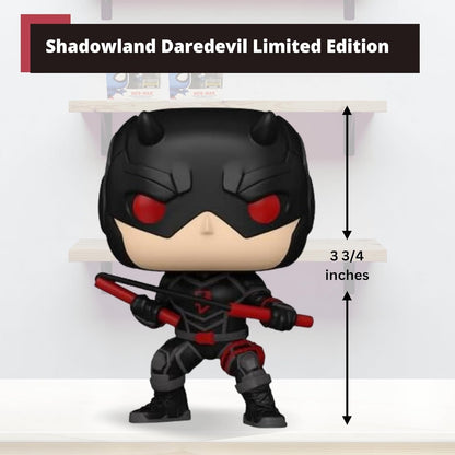 Daredevil (Shadowland) Funko Pop! Marvel - Entertainment Earth Exclusive Bobblehead Figure #1323 with Display Box Protector Case