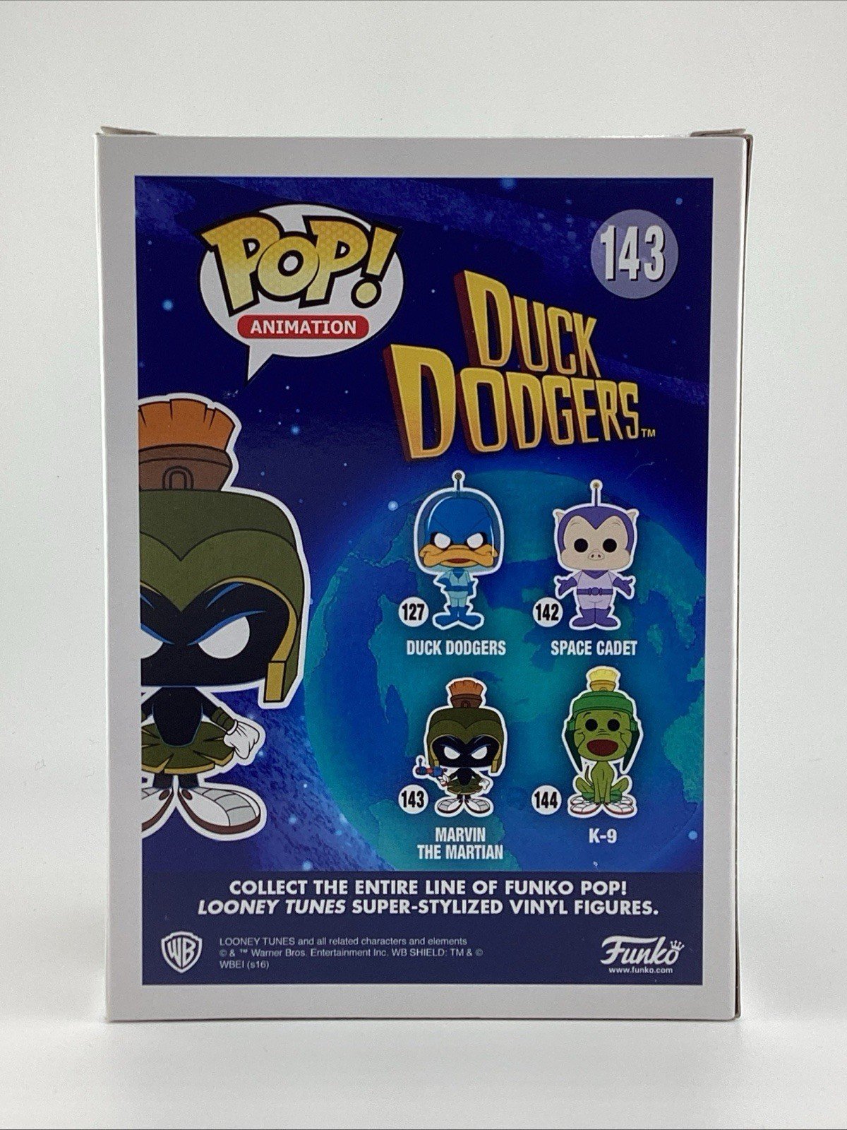 Funko Pop! Vinyl: Looney Tunes - Marvin the Martian - Funko Shop (Excl) #143