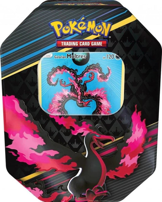 Pokémon TCG Crown Zenith Galarian Moltres International Tin
