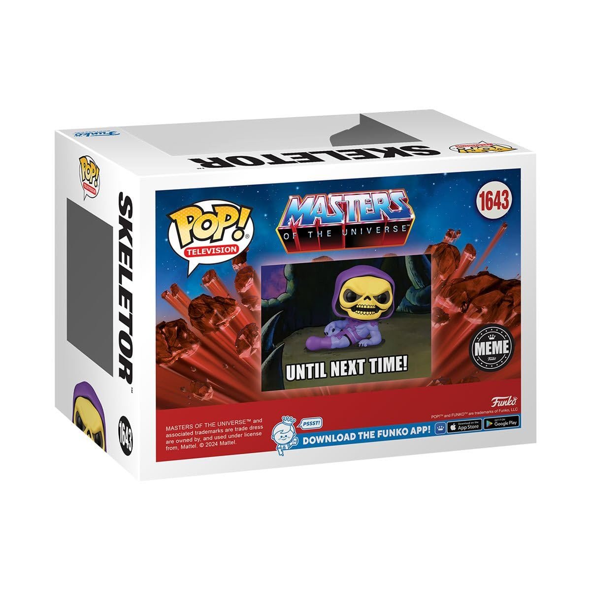 Skeletor #1643 Funko Pop! Television: Masters of the Universe - Approx. 3" Collectible Meme Vinyl Figure
