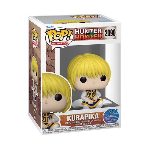 Kurapika (Sitting) #2090 Funko Pop! Animation Hunter x Hunter - Approx. 4" Collectible Vinyl Figure Bundled with Display Box Protector Case - Estimated Arrival: Nov. 2025 (PRE-SALE)