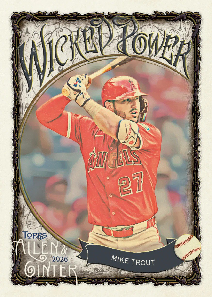 2026 Topps Allen & Ginter Baseball Value Box, 8 Packs, 6 Cards Per Pack, 300-Card Base Set, Look for Autograph & Relic Cards, Inserts, Signature Minis, Chrome & Metal Parallels (PREORDER - Release Date October 7, 2026)