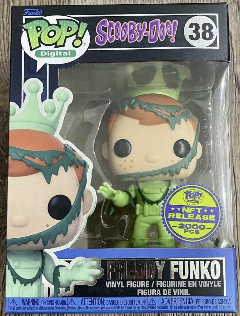 Funko Pop! Digital Scooby Doo Freddy Funko As Captain Cutler #38 Royalty LE 2000