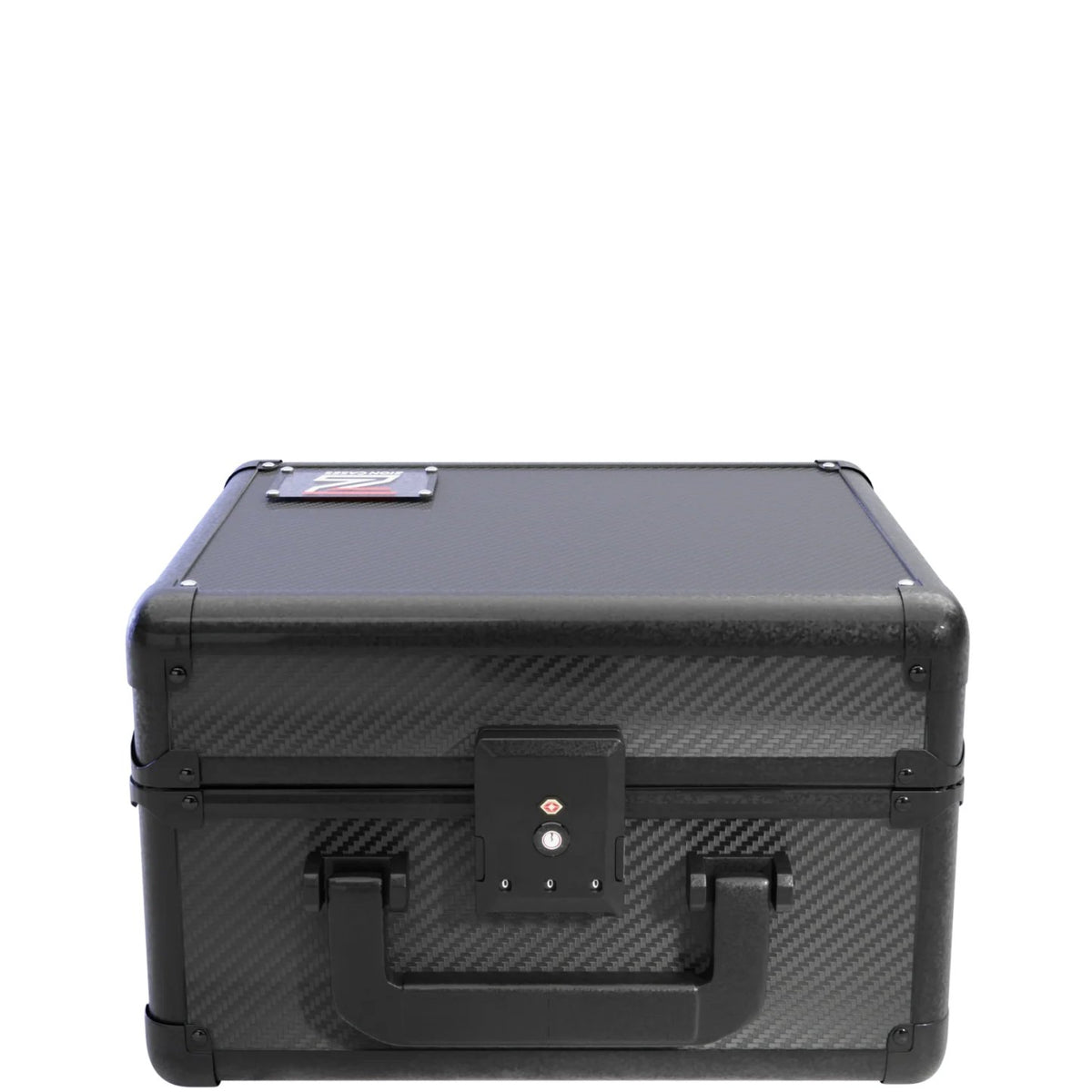 Zion Cases Slab Case 2 Row Carbon Fiber, Trading Card Slab Storage Case, Holds Up to 60 Slabs, TSA Approved Locks, High-Grade Foam Interior, Protective Carrying Case for Collectors (PRE-ORDER)