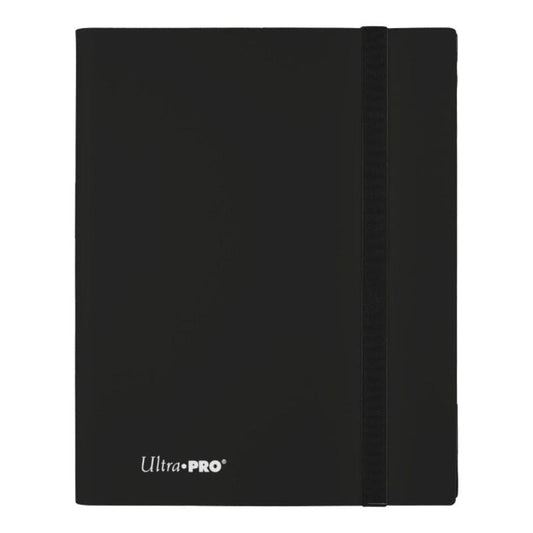 Ultra PRO Binder 9 Pocket Jet Black trading card binder album with 360 Plus card capacity secure card storage binder