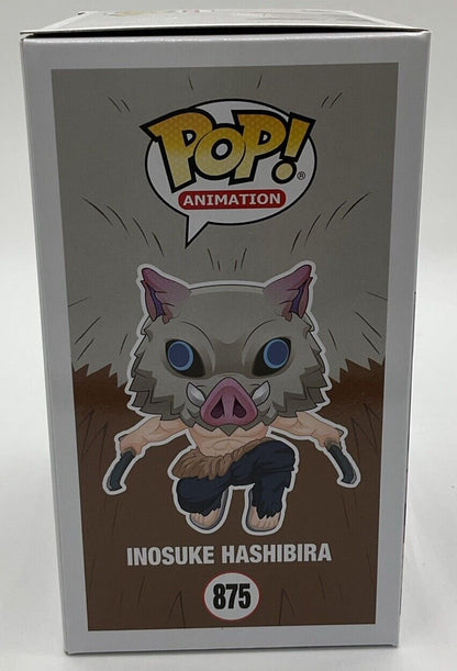 Funko Pop! Vinyl: Demon Slayer: Inosuke Hashibira #875 (Flocked)