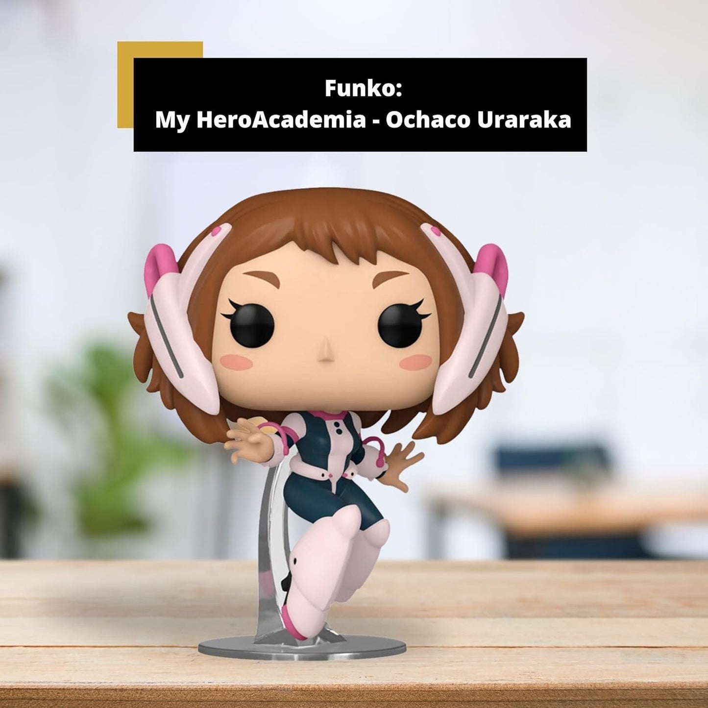 Ochago Uraraka Funko Pop! Animation My Hero Academia - Vinyl Figure #1524 with Display Box Protector Case