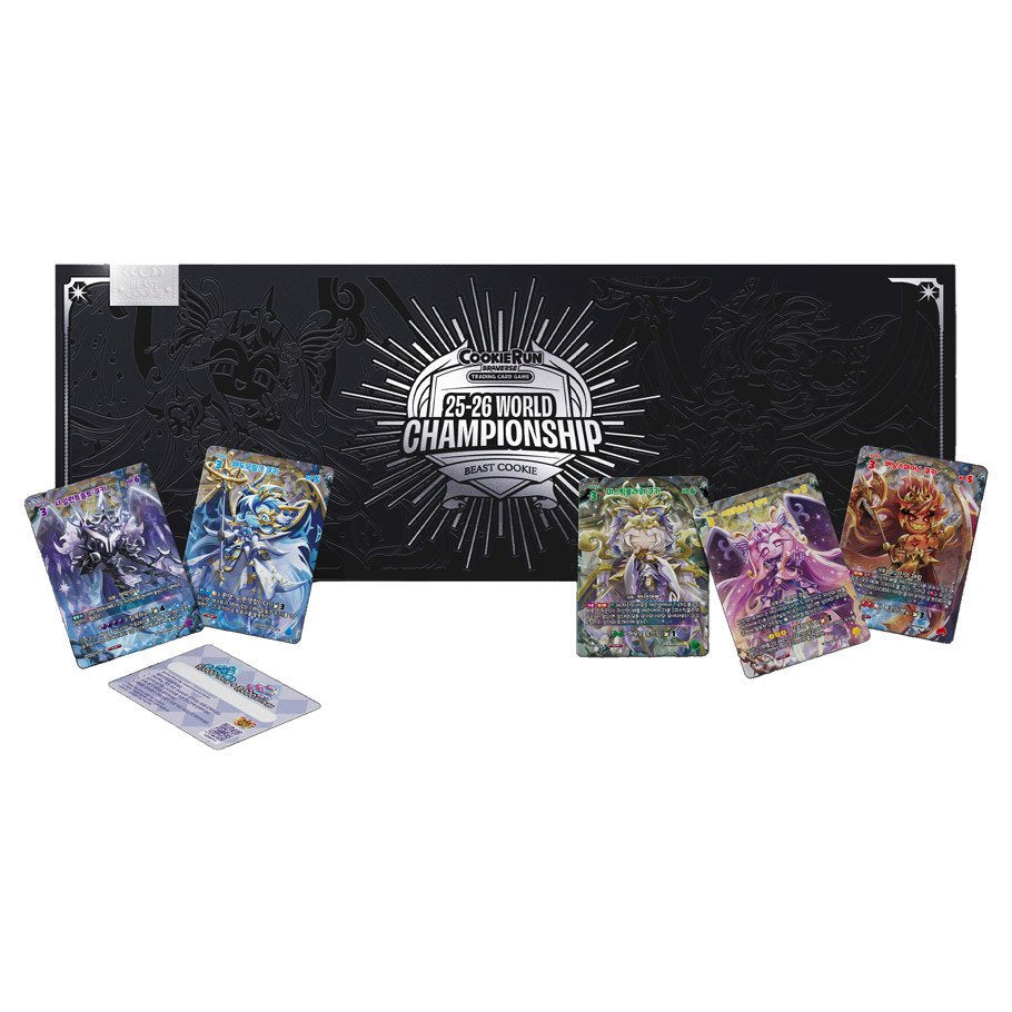 ジュン クリスチーヌ トレーディングカードセット CookieRun Beast Cookie Collectible Card Set – Official Cookie Run