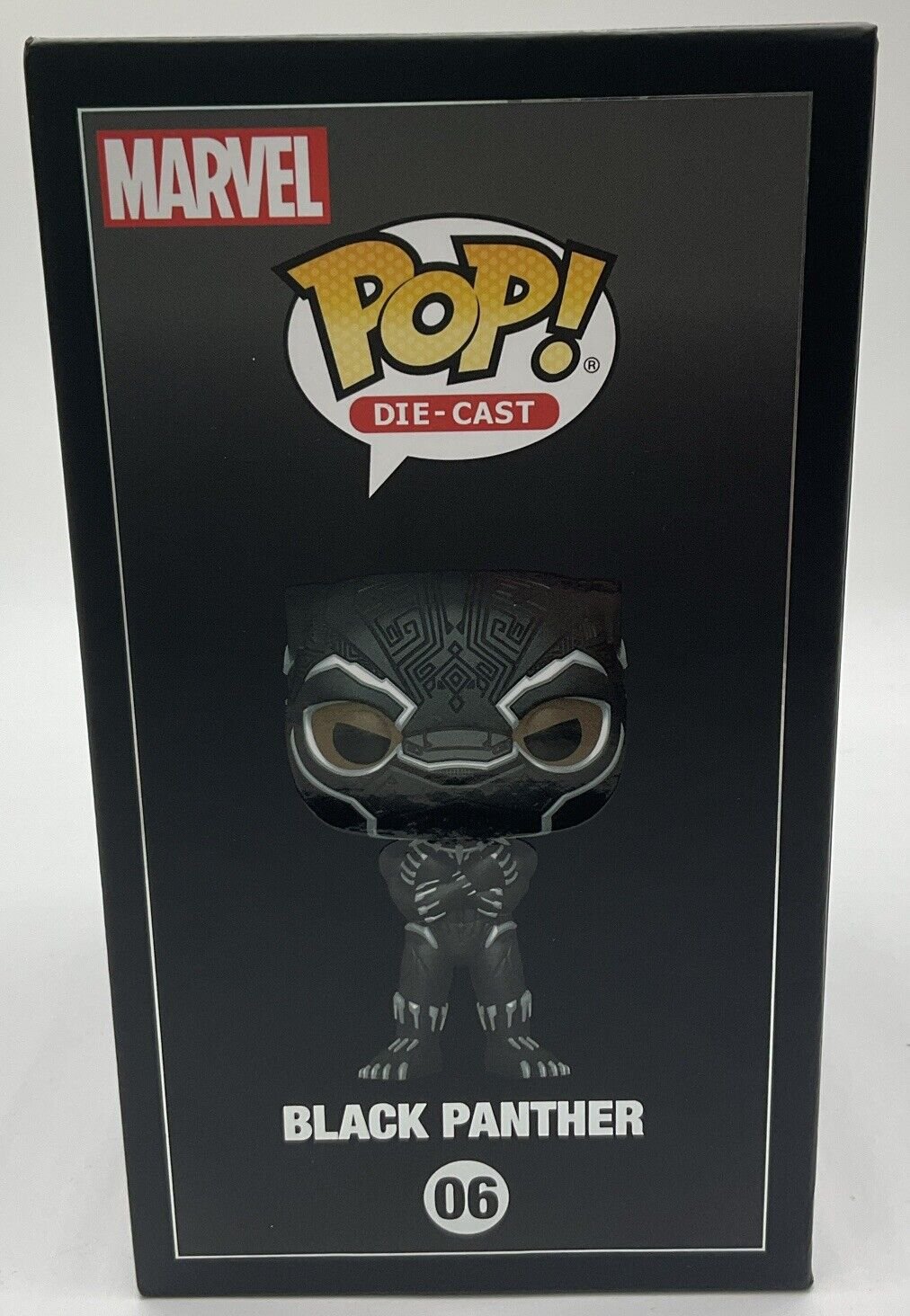 Funko Pop! Diecast: Marvel - Black Panther - Funko (Exclusive) #06 Common