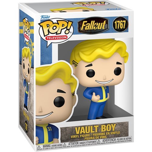 Vault Boy #1767 Funko Pop! Television Fallout (TV Show) - Approx. 4" Collectible Vinyl Figure Bundled with Display Box Protector Case