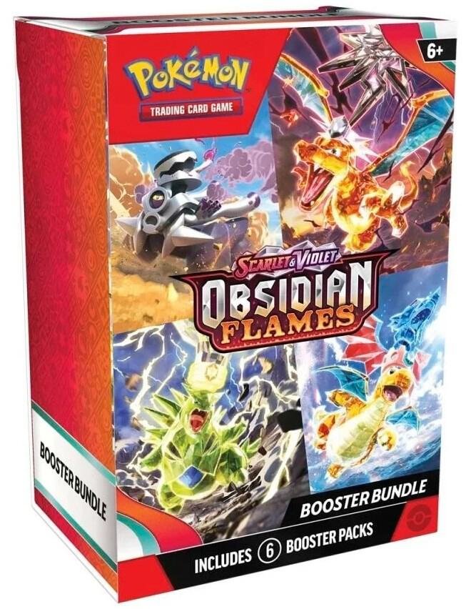 Pokémon TCG Obsidian Flames Booster Bundle sealed Pokémon cards Scarlet & Violet collectible card games