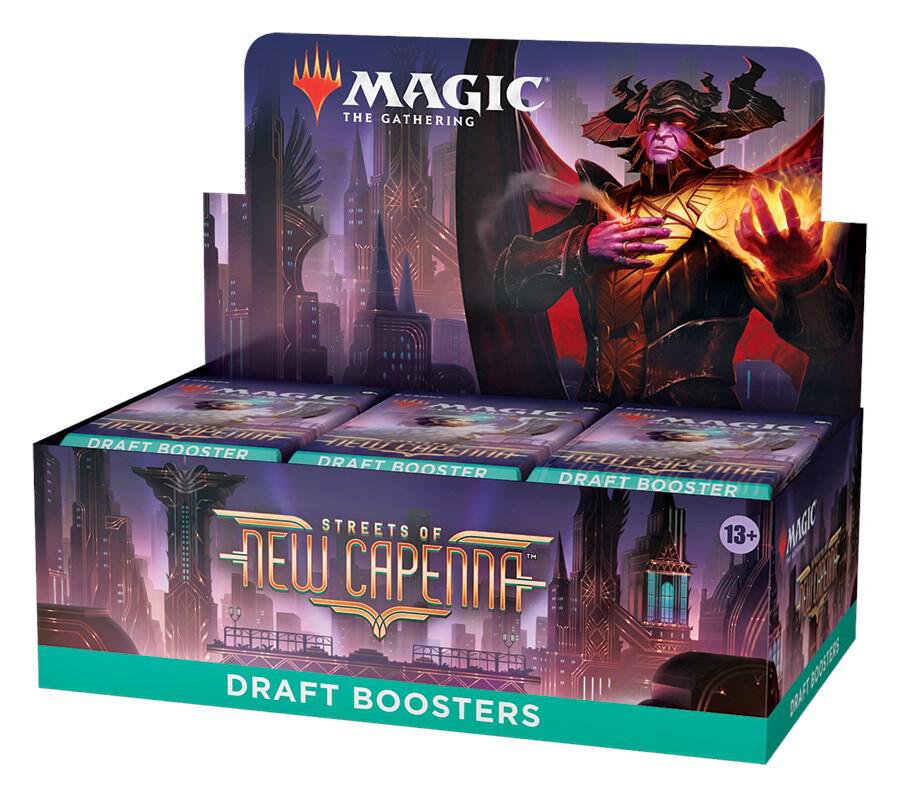 Magic The Gathering Streets of New Capenna Draft Booster Box Trading Card Game