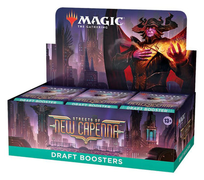 Magic The Gathering Streets of New Capenna Draft Booster Box Trading Card Game
