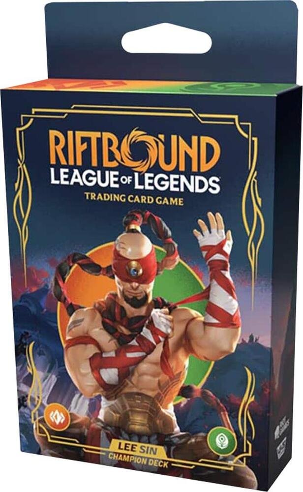 Riftbound League of Legends Trading Card Game: Lee Sin Champion Deck *Pre-Sale* October 2025