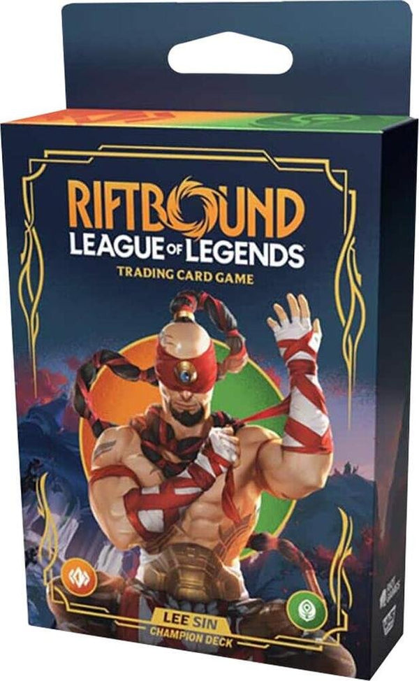 Riftbound League of Legends Trading Card Game: Lee Sin Champion Deck