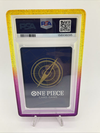 2024 One Piece EN OP09-Gold Manga Alt Art #118 Gol D. Roger PSA 10 GEM MINT