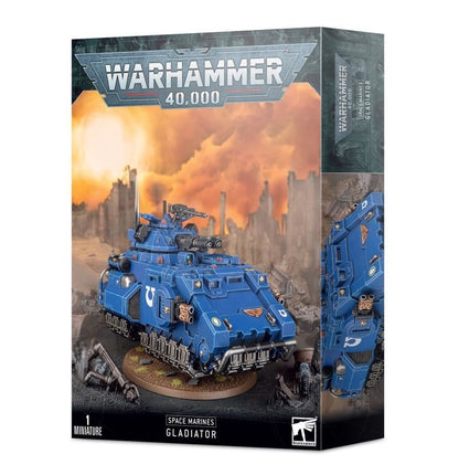 Warhammer 40,000 Space Marines Gladiator Lancer Heavy Support Tank Model Kit, Builds Gladiator Valiant Reaper or Impulsor, Citadel Miniature for Warhammer 40K