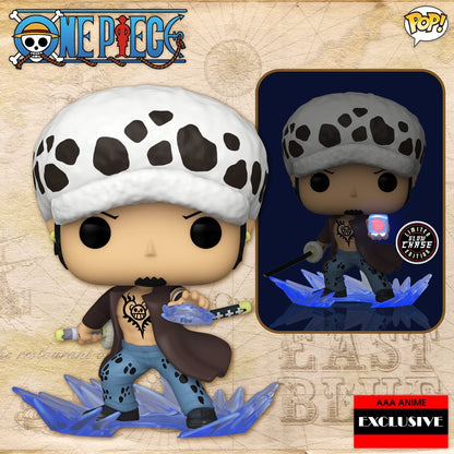 Trafalgar Law Room Attack #1016 Funko Pop! Animation One Piece - 1 in 6: CHANCE OF CHASE - Collectible AAA Anime Exclusive Vinyl Figure with Window Display Box