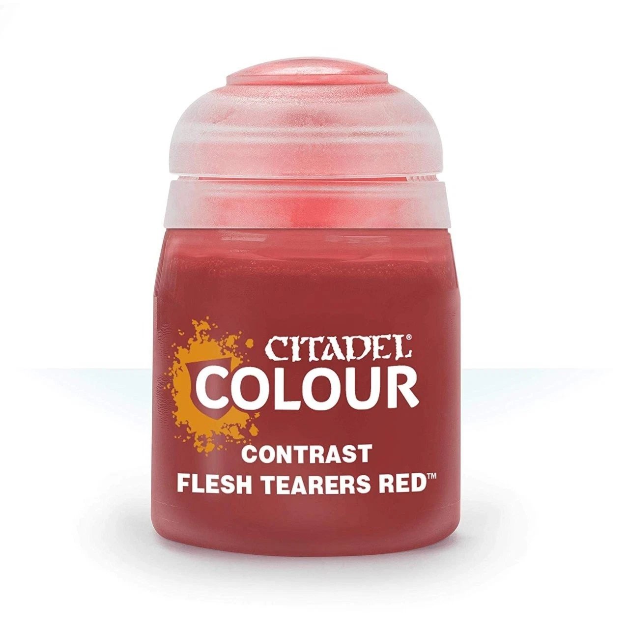 Warhammer Citadel Contrast: Flesh Tearers Red Paint Bottle 18ml