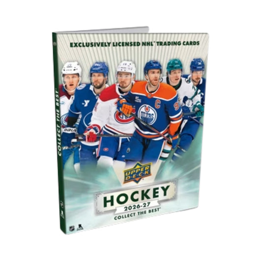 2026/27 Upper Deck Series 1 Hockey Starter Kit - 12 Cards Per Pack + Exclusive Sophomore Sensations Card, Young Guns Rookie Cards, Base Set, Clear Cut & Outburst Silver Parallels (PRE-ORDER OCTOBER)