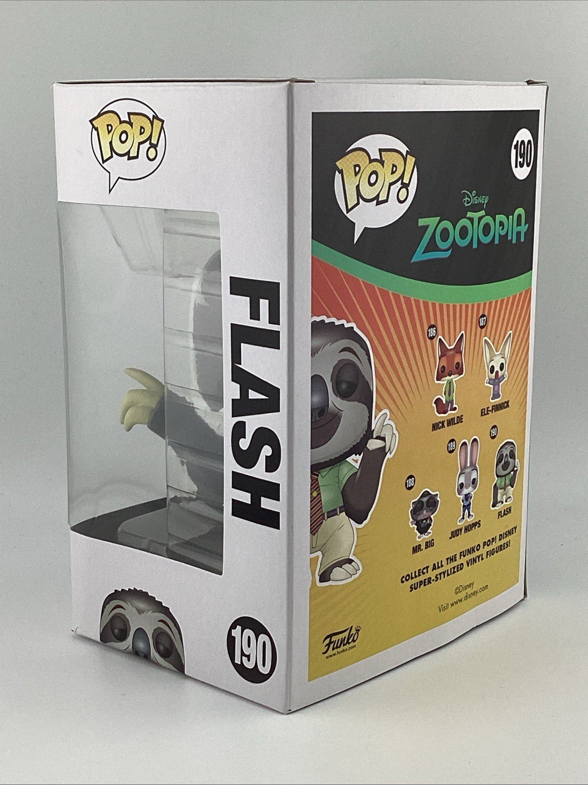 Funko Pop! Vinyl: Disney Zootopia Flash #190