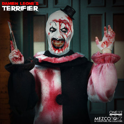Mezco Damien Leone's Terrifier: Art the Clown Deluxe One:12 Collective Action Figure