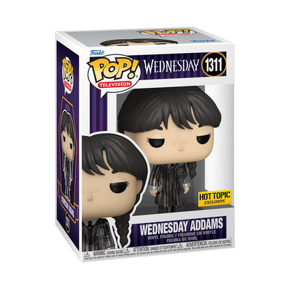 Funko Pop! Vinyl: The Addams Family - Wednesday Addams #1311 (Metallic) - HTE