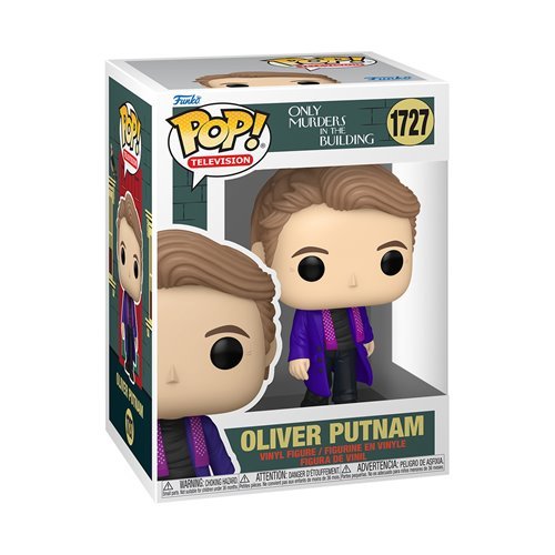 Oliver Putnam #1727 Funko Pop! Television Only Murders in the Building - Approx. 4 1/4" Collectible Vinyl Figure Bundled with Display Box Protector Case