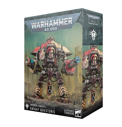 Warhammer 40K Imperial Knights Knight Questoris Model Kit – Multipart Plastic War Machine Figure with 6 Build Configurations for Warhammer 40,000 Armies (PRE-ORDER)