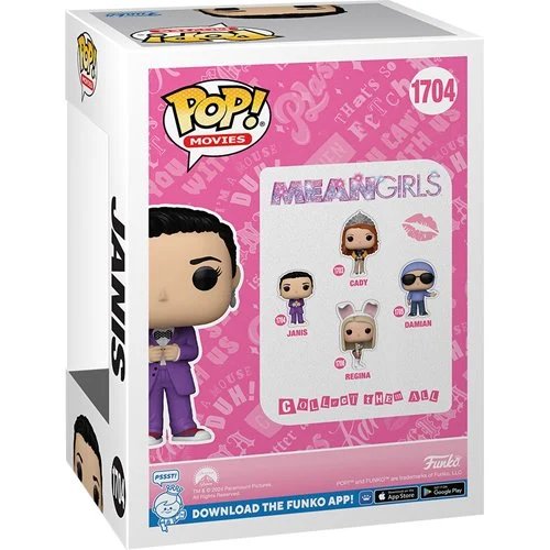 Janis Ian Funko Pop! Movies: Mean Girls 20th Anniversary - Approx. 3 3/4" Collectible Vinyl Figure #1704 with Window Display Box