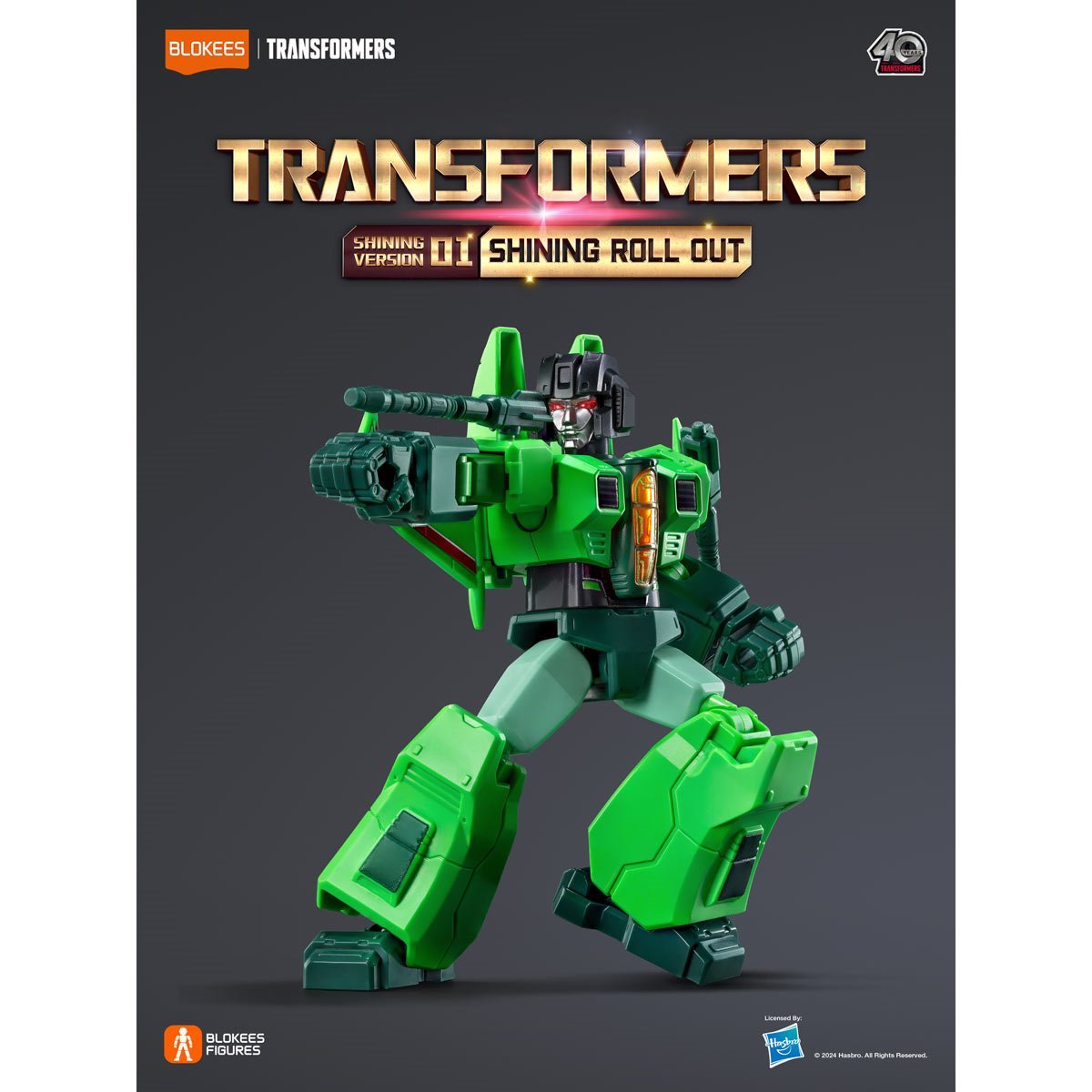 Transformers Shining Version 1 Shining Roll Out Blokees Mini Model Kit PRE-ORDER