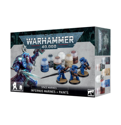 Paints Set Space Marine Infernus Marines Warhammer 40K NIB