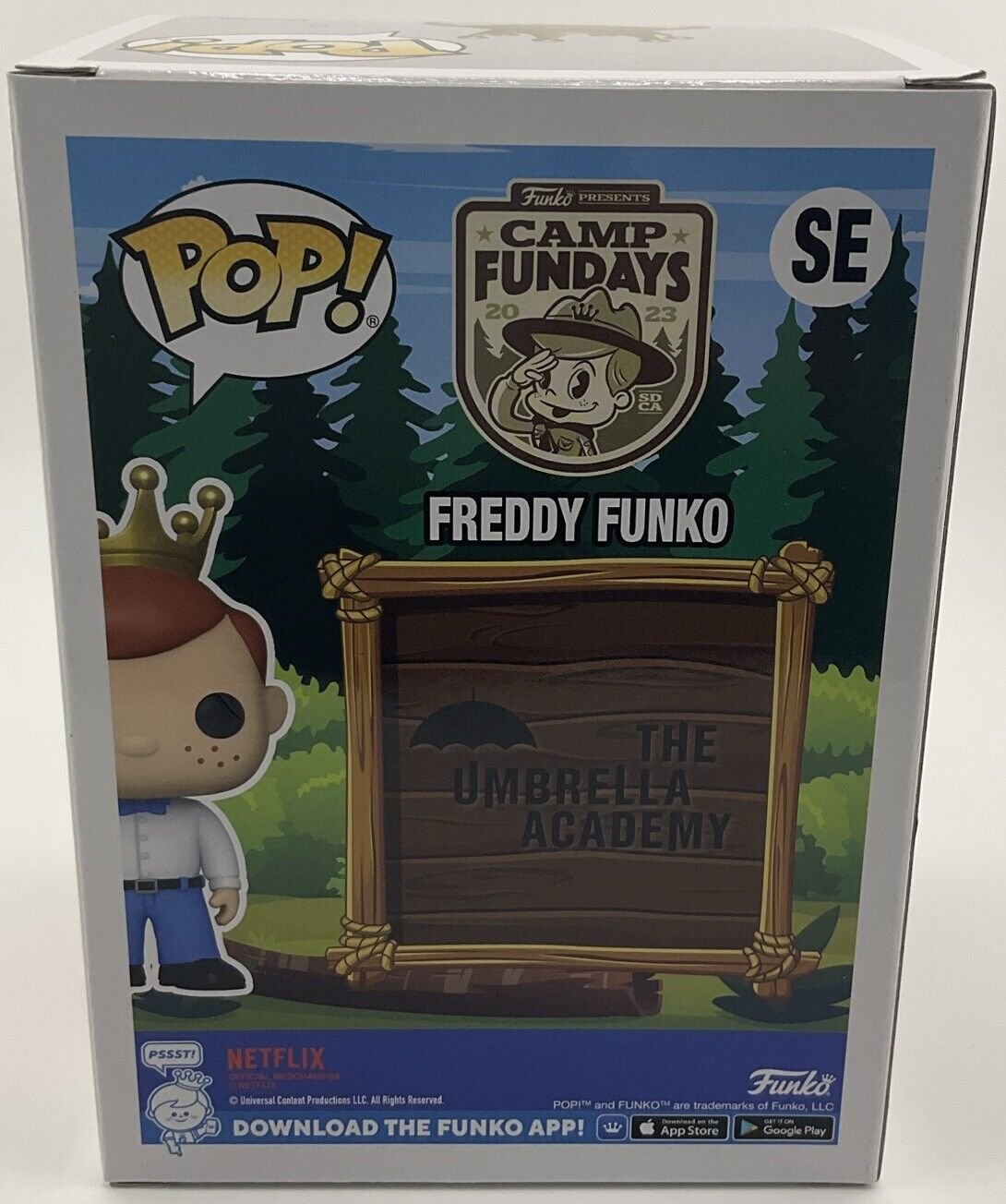 Funko Pop! Vinyl: Freddy Funko - Freddy Funko as Number Five #SE (Bloody)