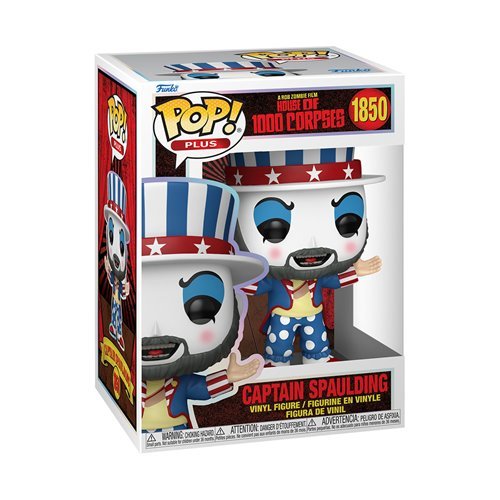 Captain Spaulding #1850 Funko Pop! Plus House of 1000 Corpses - Approx. 4 1/2" Collectible Vinyl Figure - Estimated Arrival: Sept. 2025 (PRE-SALE)