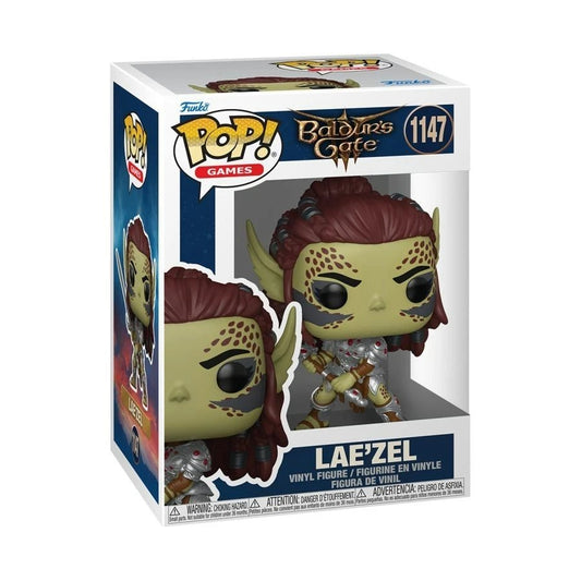 Lae'zel with Sword #1147 Funko Pop! Games Baldur's Gate 3 - Approx. 4" Collectible Vinyl Figure Bundled with Display Box Protector Case - Estimated Arrival: Nov. 2025 (PRE-SALE)