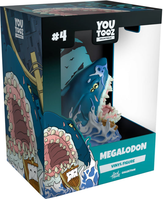 Megalodon Youtooz Sea of Thieves Collection - 3.2" Collectible Vinyl Figure #4 with Window Display Box (PRE-SALE)