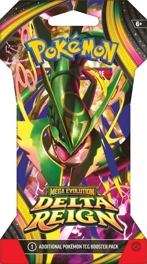 Pokemon TCG ME06 Mega Evolution Delta Reign Sleeved Booster Pack Sealed 1 Pack (PREORDER - Release Date November 06, 2026)