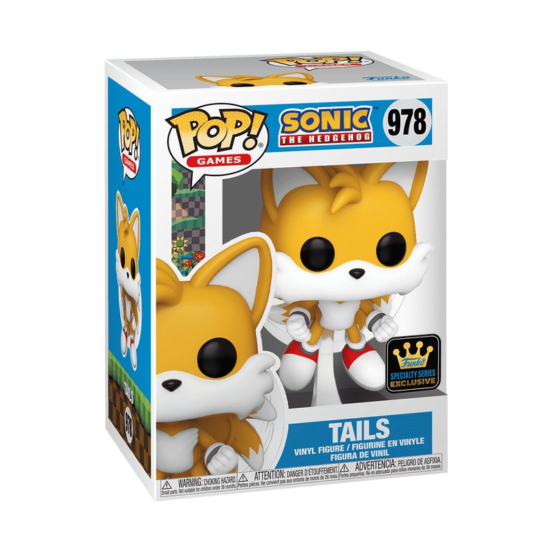 Tails Funko Pop! Games Sonic The Hedgehog - 1 in 6: CHANCE OF CHASE - Approx. 4.9" Collectible Vinyl Figure #978 with Window Display Box