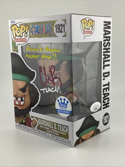 Funko Pop! One Piece - Marshall D. Teach - Funko Excl Signed Chris R #1921