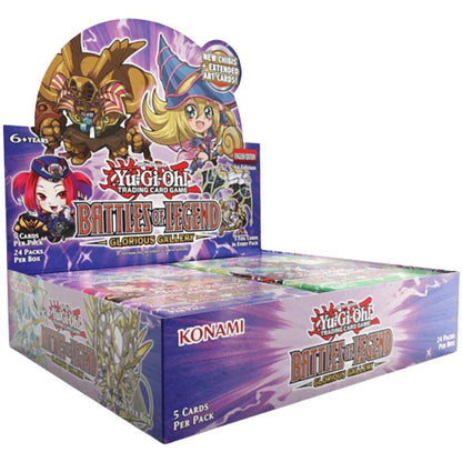 Yu-Gi-Oh! TCG Battles of Legend: Glorious Gallery Booster Box Trading Card Game Box