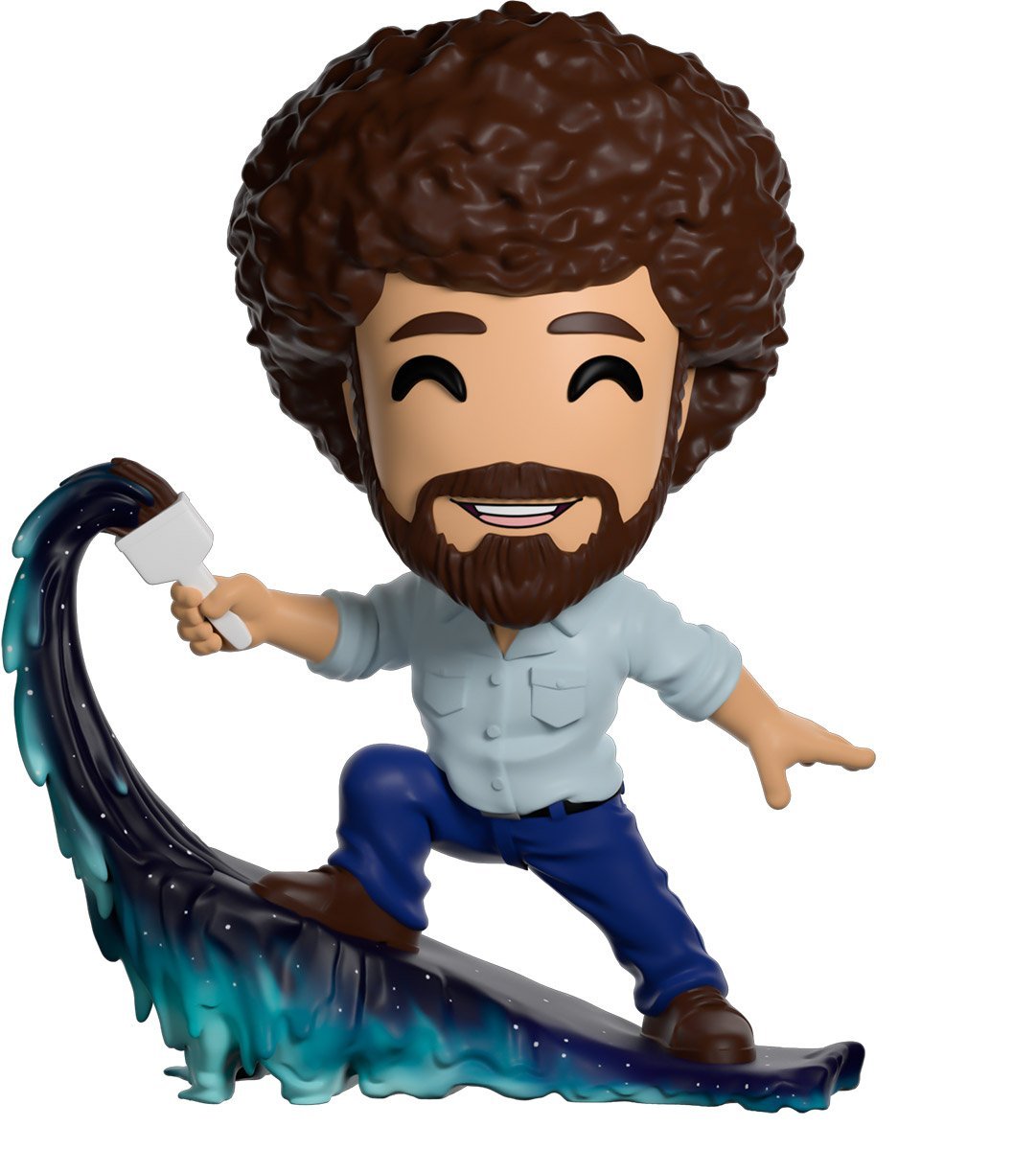 Bob Ross Happy Accidents Youtooz Bob Ross Collection - Approx. 5" Collectible Vinyl Figure #4 with Window Display Box (PRE-SALE)